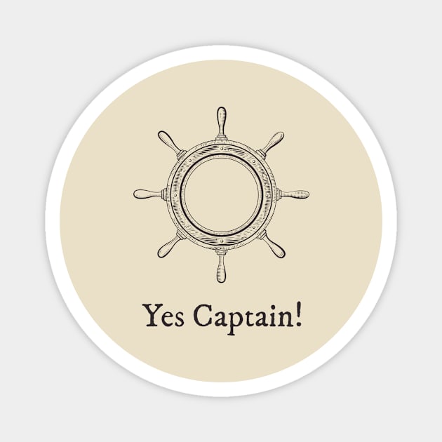 Sailor Captain Design Magnet by New East 